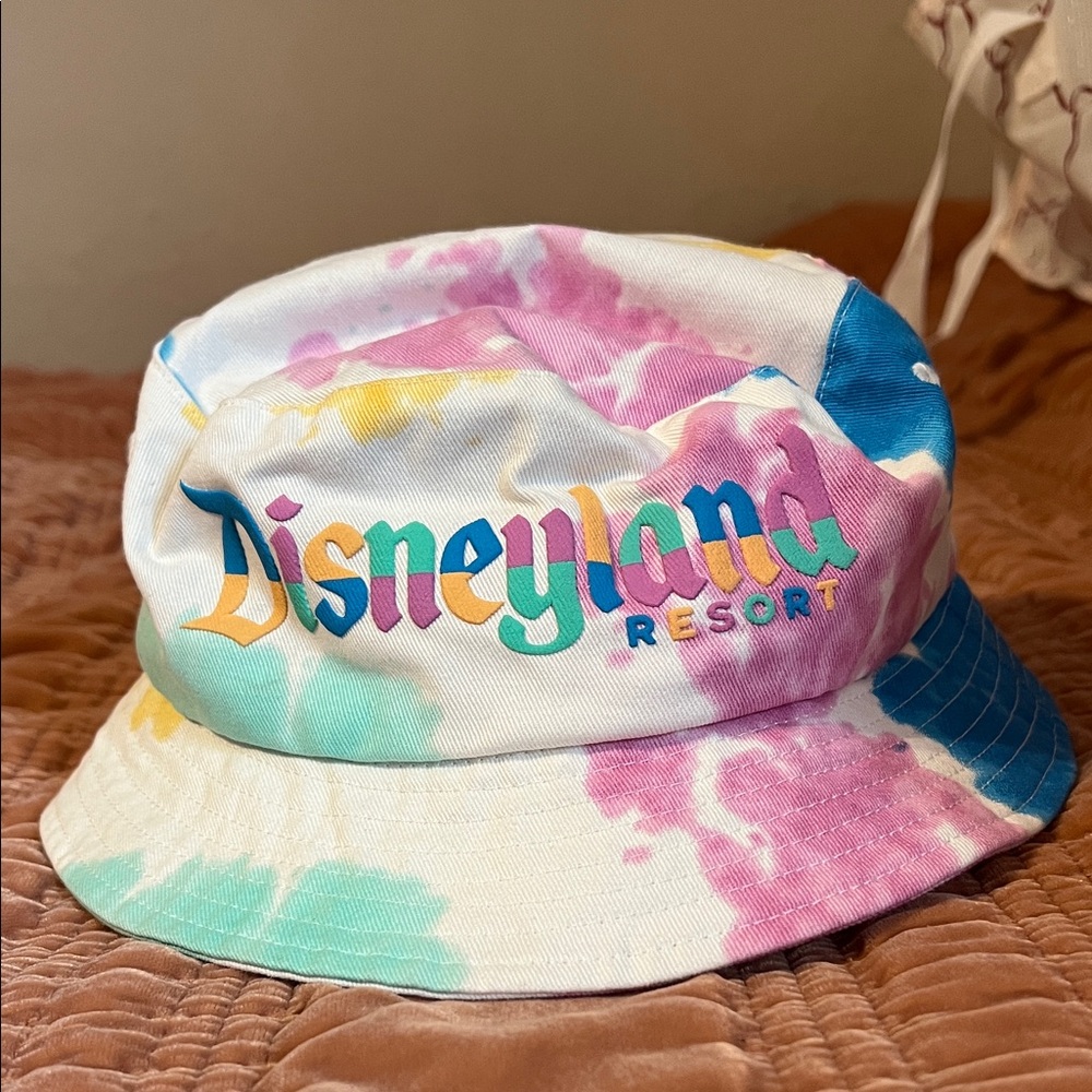 Disney Parks Spirit Jersey Tie-Dye Bucket Hat Adult Size